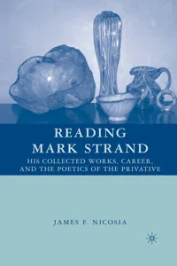 Reading Mark Strand_cover