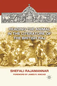 Reading the Animal in the Literature of the British Raj_cover