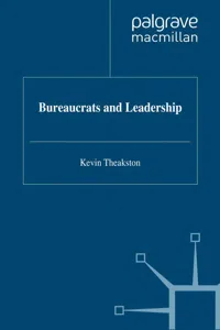 Bureaucrats and Leadership_cover