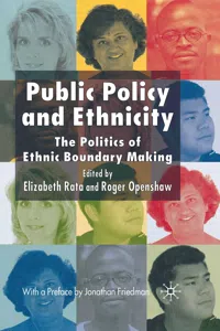 Public Policy and Ethnicity_cover