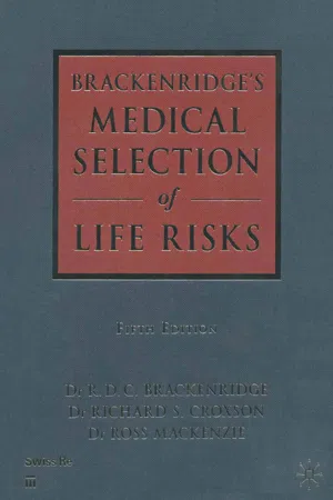 Medical Selection of Life Risks 5th Edition Swiss Re branded