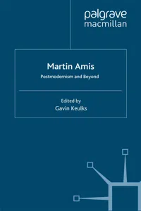 Martin Amis: Postmodernism and Beyond_cover