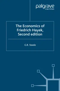 The Economics of Friedrich Hayek_cover