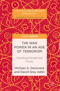 The War Power in an Age of Terrorism_cover