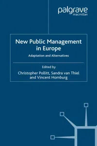 New Public Management in Europe_cover