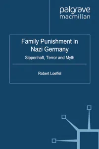 Family Punishment in Nazi Germany_cover