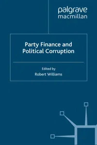 Party Finance and Political Corruption_cover