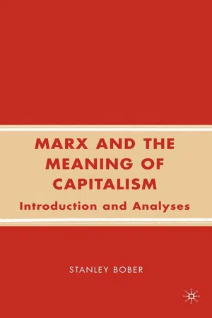 Marx and the Meaning of Capitalism