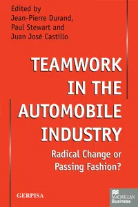 Teamwork in the Automobile Industry_cover