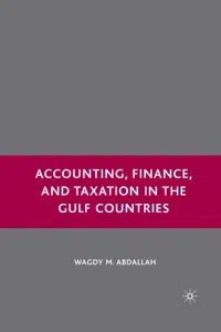 Accounting, Finance, and Taxation in the Gulf Countries_cover