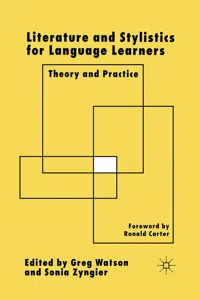 Literature and Stylistics for Language Learners_cover