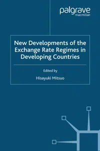 New Developments of the Exchange Rate Regimes in Developing Countries_cover