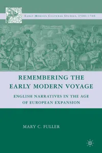 Remembering the Early Modern Voyage_cover