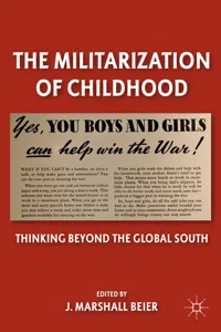 The Militarization of Childhood_cover