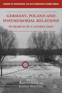 Germany, Poland and Postmemorial Relations_cover