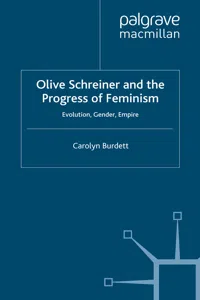 Olive Schreiner and the Progress of Feminism_cover