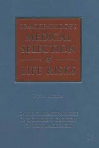 Brackenridge's Medical Selection of Life Risks_cover