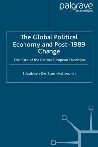 The Global Political Economy and Post-1989 Change_cover