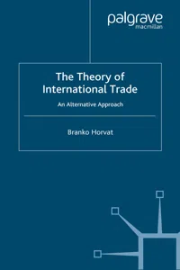 The Theory of International Trade_cover