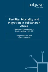 Fertility, Mortality and Migration in SubSaharan Africa_cover