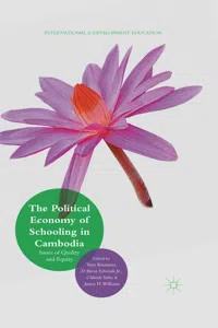 The Political Economy of Schooling in Cambodia_cover