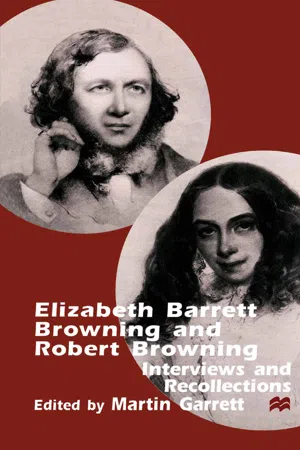 Elizabeth Barrett Browning and Robert Browning