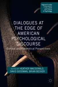 Dialogues at the Edge of American Psychological Discourse_cover