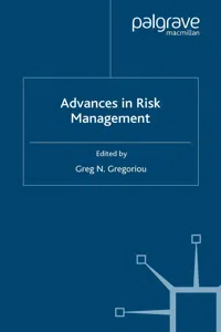 Advances in Risk Management_cover