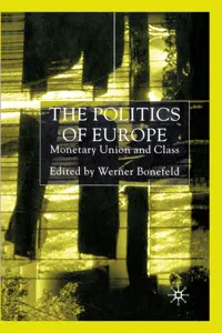 The Politics of Europe_cover