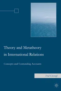 Theory and Metatheory in International Relations_cover