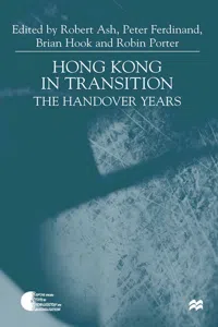 Hong Kong in Transition_cover