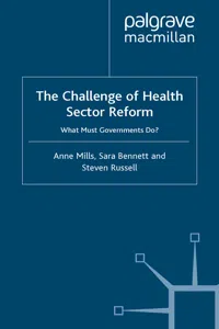 The Challenge of Health Sector Reform_cover