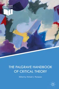 The Palgrave Handbook of Critical Theory_cover