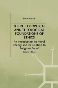 The Philosophical and Theological Foundations of Ethics_cover