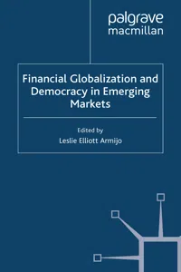 Financial Globalization and Democracy in Emerging Markets_cover