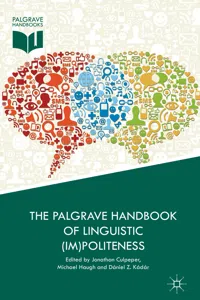The Palgrave Handbook of Linguisticpoliteness_cover