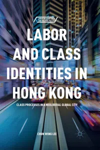 Labor and Class Identities in Hong Kong_cover