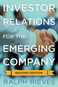 Investor Relations For the Emerging Company_cover