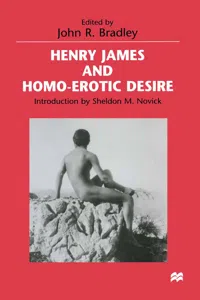 Henry James and Homo-Erotic Desire_cover