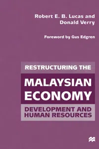 Restructuring the Malaysian Economy_cover