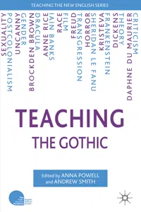 Teaching the Gothic_cover