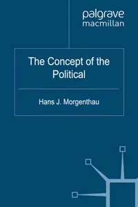 The Concept of the Political_cover