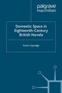 Domestic Space in Eighteenth-Century British Novels_cover