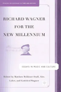 Richard Wagner for the New Millennium_cover