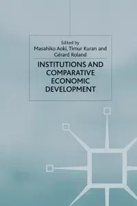 Institutions and Comparative Economic Development_cover