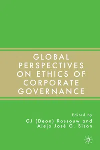 Global Perspectives on Ethics of Corporate Governance_cover