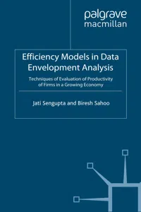Efficiency Models in Data Envelopment Analysis_cover