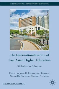 The Internationalization of East Asian Higher Education_cover