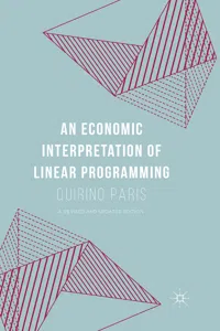An Economic Interpretation of Linear Programming_cover