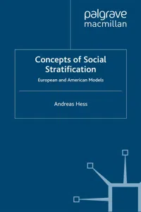 Concepts of Social Stratification_cover